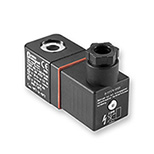 Solenoid Coil System 8 ATEX, 30mm, connector for cable, thermoset resin