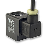 Solenoid Coil, 36 mm, three-wired cable, with ferrules, thermoplastic Solenoid Coil, 36 mm, three-wired cable, with ferrules, thermoplastic