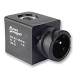 Solenoid Coil, bayonet (connector DIN 72585), thermoplastic Solenoid Coil, bayonet (connector DIN 72585), thermoplastic